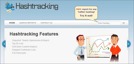 Hashtracking