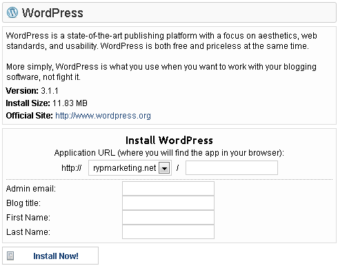 wordpress-quick-install