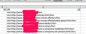 How an XML looks like in Excel for Mac