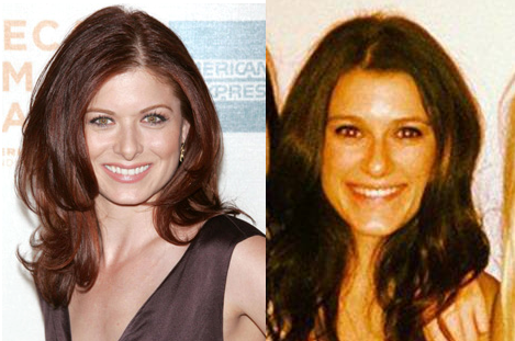 Brittney and Debra Messing