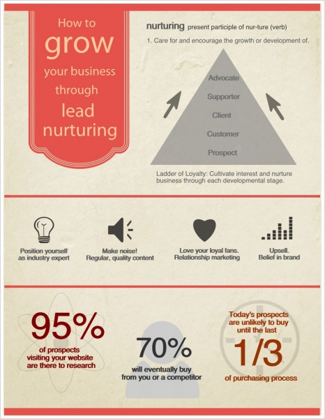 Infographic - Lead Nurturing